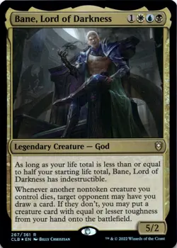 Bane, Lord of Darkness (Foil) - Battle For Baldur's Gate - Magic MTG NM - Image 1