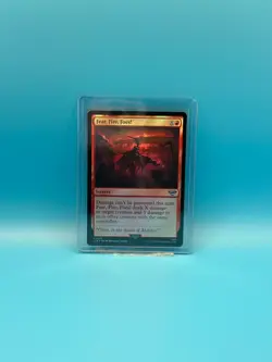 MTG, Fear, Fire, Foes! FOIL 125 NM Universes Beyond: the Lord of the Rings: FOIL - Image 1
