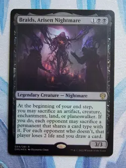 MTG Braids, Arisen Nightmare FOIL **NM** Dominaria United (DMU) - Image 1