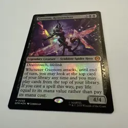 Gwenom, Remorseless FOIL 56 Marvel's Spider-Man SPM MTG Mythic Unplayed Mint NM - Image 5