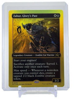 Zahur, Glory's Past (First-Place Foil) #495 MTG Aetherdrift NM X1 - Image 2