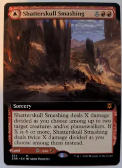 MtG - Shatterskull Smashing - Zendikar Rising - (Extended Art 354) - Image 1
