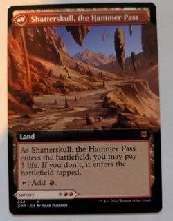 MtG - Shatterskull Smashing - Zendikar Rising - (Extended Art 354) - Image 2