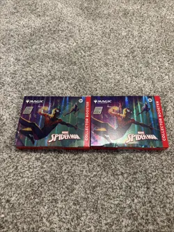 2x MTG Marvel Spider-Man Collector Booster Sealed - Fast Shipping - Image 1