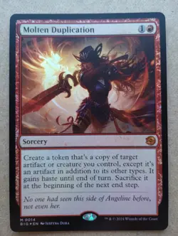 MTG - 1x Molten Duplication - Foil - Outlaws Of Thunder Junction - NM - Image 1