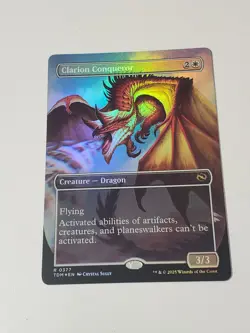 Clarion Conqueror (Borderless) Tarkir: Dragonstorm Foil - Image 1