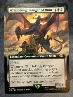 Witch-king, Bringer of Ruin (Extended Art) Universes Beyond: the Lord of the... - Image 1