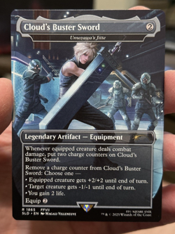 Cloud's Buster Sword - Umezawa's Jitte Secret Lair Drop Regular - Image 1