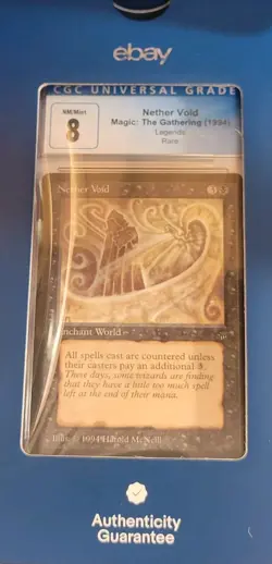 Mtg NETHER VOID CGC 8 Legends eBay Authenticated Reserve List -Argo- - Image 3