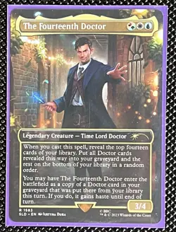 The Fourteenth Doctor - Extended Art SLD LP MTG - Image 1