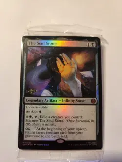 The Soul Stone Marvel's Spider-Man Pre Release Promo Foil - Image 1