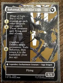MTG Final Fantasy Dion, Bahamut's Dominant (Borderless) Non-foil R 376 - Image 2
