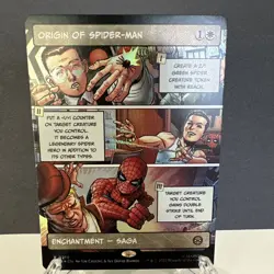 Origin of Spider-Man (Borderless) Marvel's Spider-Man Foil - Image 1