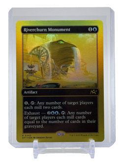 Riverchurn Monument (First-Place Foil) #440 MTG Aetherdrift NM X1 - Image 2