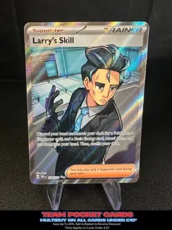 Larry's Skill 139/131, Prismatic Evolutions, Pokemon, NM - Image 1