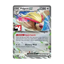 Pokemon Prize Pack Series One Pidgeot ex (DR) #164/197 (Holo) NM - Image 1