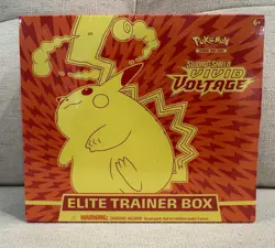 Pokemon TCG Sword and Shield Vivid Voltage Elite Trainer Box ETB Factory Sealed - Image 1