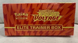 Pokemon TCG Sword and Shield Vivid Voltage Elite Trainer Box ETB Factory Sealed - Image 5