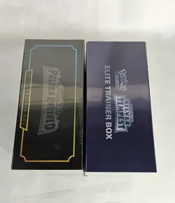 Pokemon TCG Scarlet & Violet Paldea Evolved & Silver Tempest ETB Set - Image 3