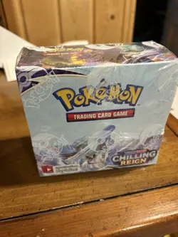 Chilling Reign Booster Box - New Factory Sealed - Pokemon TCG Sword & Shield 820650818462 - Image 1
