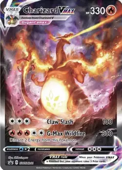 Charizard VMax SWSH261 Pokemon Sword & Shield Promos Full Art Near Mint (NM) - Image 1