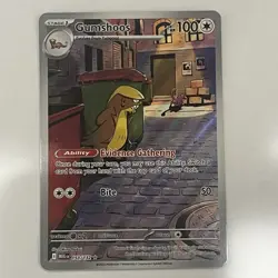 Gumshoos 153/132 Illustration Rare Mega Evolution English Pokemon TCG NM/M - Image 1