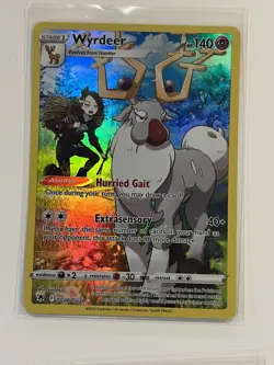 Wyrdeer TG06/TG30 Ultra Rare Holo Pokemon Astral Radiance - Image 3