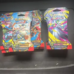Pokemon Mega Evolution Sleeved Booster Packs x25 New In Hand 🔥🔥 - Image 1
