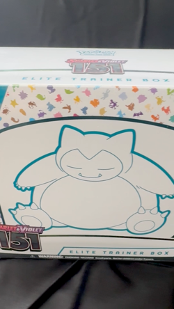 Pokemon Scarlet & Violet 151 Elite Trainer Box ETB Snorlax Artwork 2023 Sealed - Image 2