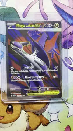 Pokemon Mega Evolution Mega Latias ex Full Art 163/132 NM - English - Image 2