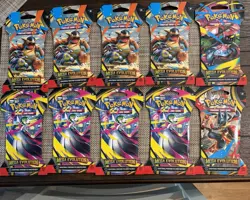 Pokemon TCG Mega Evolutions Booster Packs New Factory Sealed Lot of 90 - Image 1