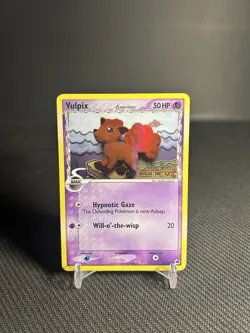 Pokemon TCG Vulpix (Delta Species) 70/101 Dragon Frontiers Reverse Holo MP - Image 1