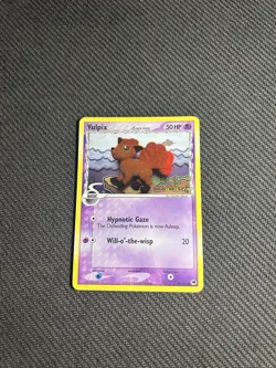 Pokemon TCG Vulpix (Delta Species) 70/101 Dragon Frontiers Reverse Holo MP - Image 3