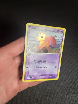 Pokemon TCG Vulpix (Delta Species) 70/101 Dragon Frontiers Reverse Holo MP - Image 4