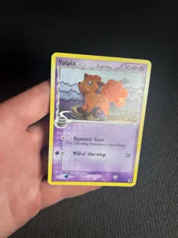 Pokemon TCG Vulpix (Delta Species) 70/101 Dragon Frontiers Reverse Holo MP - Image 5