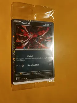 Sealed Yveltal 088/132 Reverse Holo Mega Evolution Pokemon GAMESTOP STAMP PROMO - Image 2