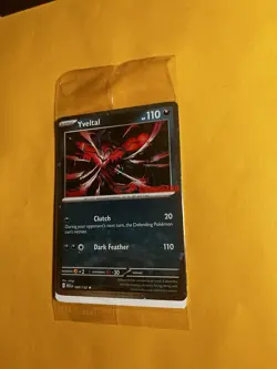 Sealed Yveltal 088/132 Reverse Holo Mega Evolution Pokemon GAMESTOP STAMP PROMO - Image 3