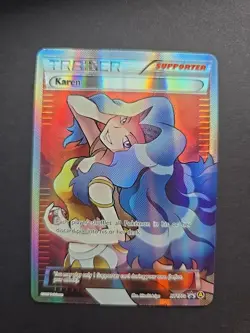 Pokemon Karen Full Art Trainer XY177a - Image 1