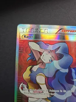 Pokemon Karen Full Art Trainer XY177a - Image 2