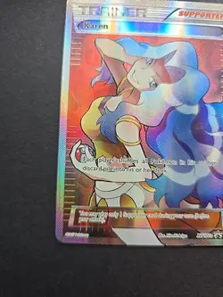 Pokemon Karen Full Art Trainer XY177a - Image 4