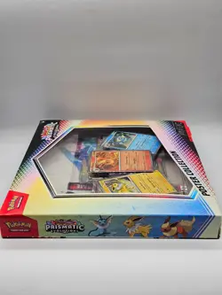 Pokemon Prismatic Evolutions Poster Collection Box New Factory Sealed - Image 2
