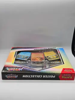 Pokemon Prismatic Evolutions Poster Collection Box New Factory Sealed - Image 3