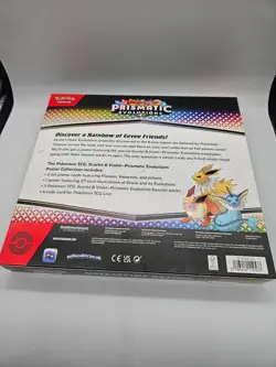 Pokemon Prismatic Evolutions Poster Collection Box New Factory Sealed - Image 5