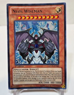 Neos Wiseman LCGX-EN040 Ultra Rare 1st Edition Yugioh *13 PHOTOS* 4693 - Image 1