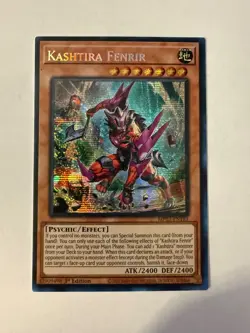 Yugioh - Kashtira Fenrir - Prismatic Secret Rare MP23-EN163 NM - Image 1