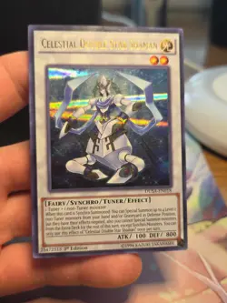 Yu-Gi-Oh! Celestial Double Star Shaman DUSA-EN018 Ultra Rare 1st Edition HP - Image 4