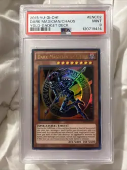 Yu-Gi-Oh! - Dark Magician of Chaos 2015 YGLD-ENC02 PSA 9 - Image 1