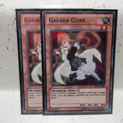 Gagaga Clerk CBLZ-EN008 Unlimited Super Rare Lightly Played LP - Image 1