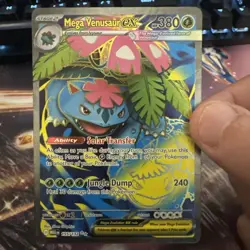 Mega Venusaur EX 155/132 Mega Evolution ENGLISH Pokemon TCG Card - Image 1