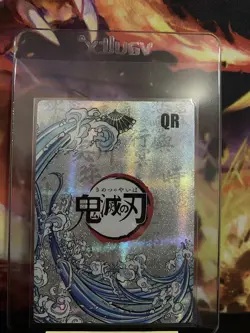Obanai Iguro + Genya Shinazugawa QR Demon Slayer Anime Trading Card - Image 2